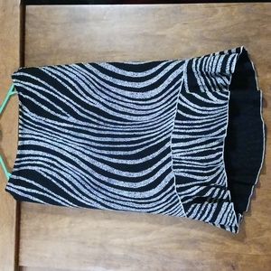 Flowy skirt with or without matching ruffle top